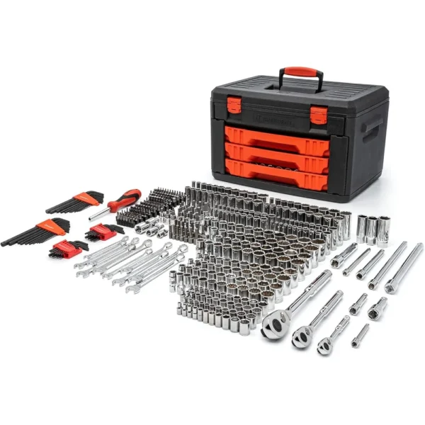 Crescent 450 Piece Mechanics Tool Set | CTK450 tools box tool box with wheels waterproof case tools boxs organizer