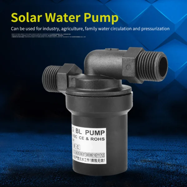 12V 10W DC Brushless Solar High Temperature Water Pump for Circulation Pumping