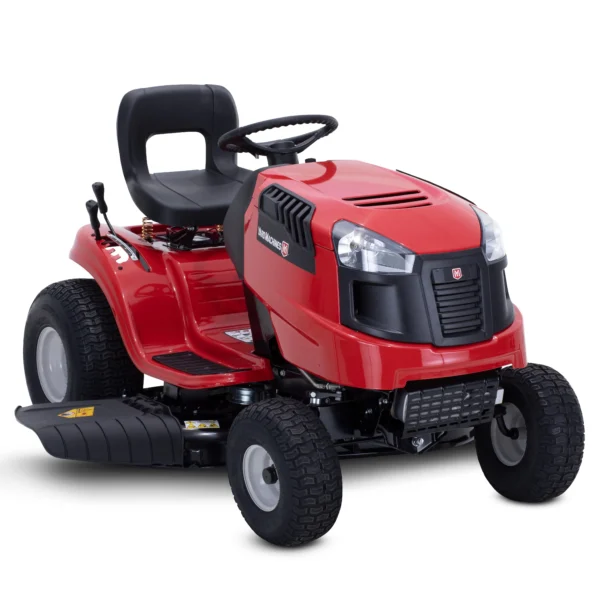 42-in Riding Lawn Mower with 15.5 HP 500cc Briggs & Stratton Gas Powered Engine Foot Pedal Controlled Automatic Transmission