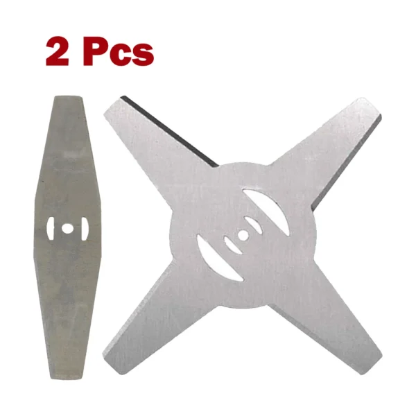 2pcs Metal Grass Trimmer Blade Lawn Mower Head Saw Blades Garden Power Tools BrushCutter Spare Parts