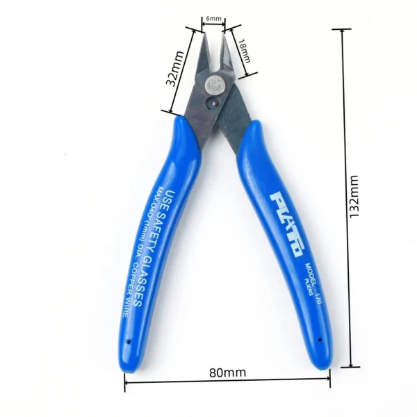 1/5/10PC 170 Wishful Clamp DIY Electronic Diagonal Pliers Side Cutting Nippers Wire Cutter 3D printer parts Hand Tools - Image 4