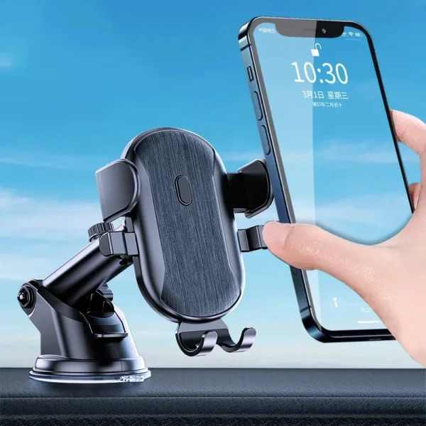 Car Phone Holder Cell Phone Mount for Car Dashboard Windshield Automobile Cradles Dash Stand Bracket for IPhone 14 13 12 Android