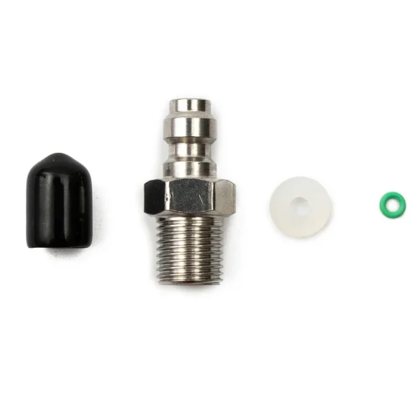 8mm Male Thread Quick Connect Valve PCP Filling With Valve M10x1 1/8NPT 1/8BSPP Check Plumbing For High-pressure Pumps Tools