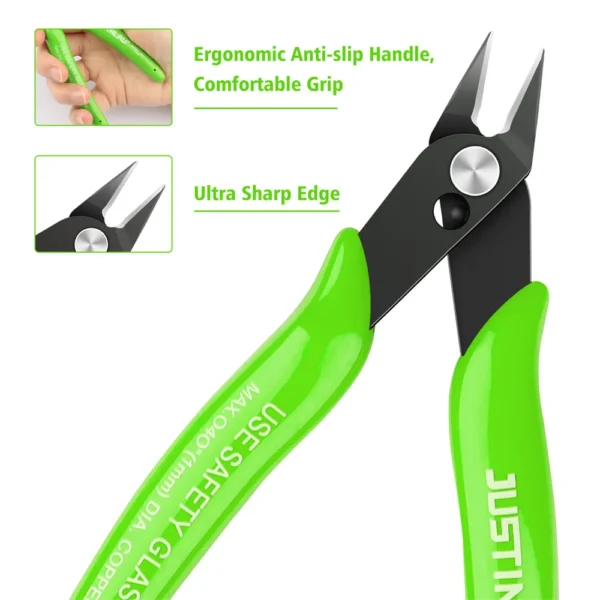 Universal Pliers Multi Functional Tools Electrical Wire Cable Cutters Cutting Side Snips Flush Stainless Steel Nipper Hand Tools - Image 3