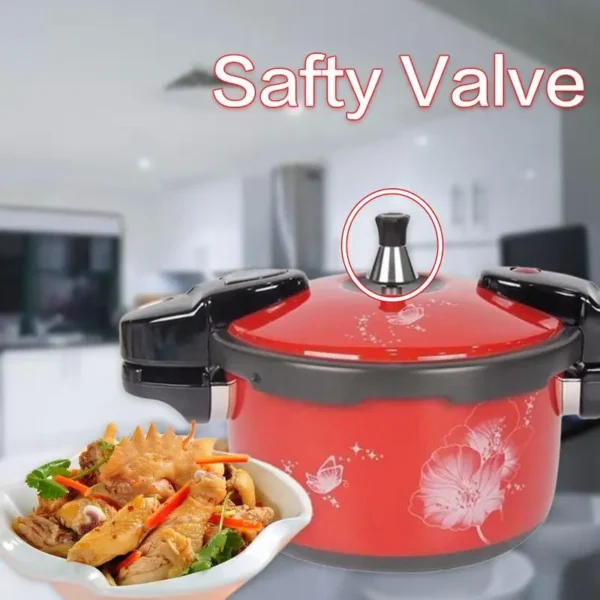 High Pressure Cooker Universal Aluminium Alloy Safety Cooking Appliances Accessories Safety Valves Household Kitchen Gadgets