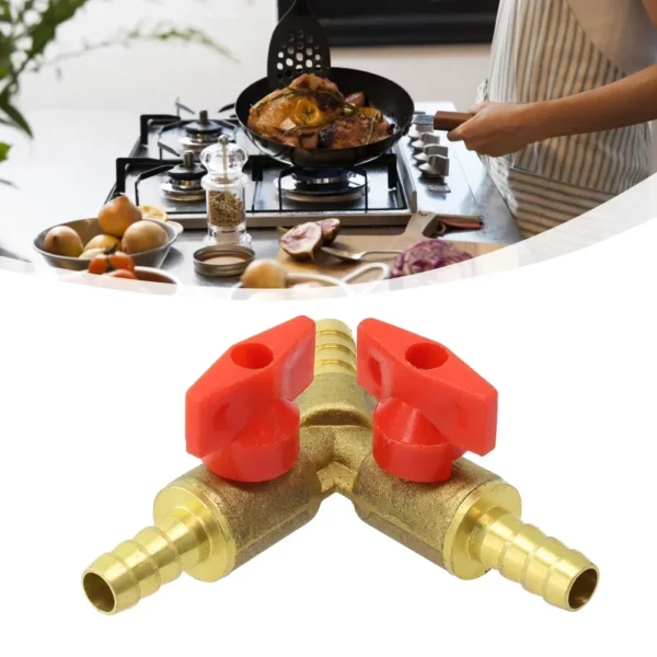 Aquarium Supplies Brass Valve Shut Off Ball Valve Brass Color Brass Material Easy To Install Plumbing Fittings