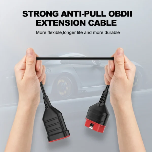 THINKCAR Extension Cable Universal 16 Pin Car Diagnostic Extended all car automobile Male to Female OBD2 Extension Cable - Image 4