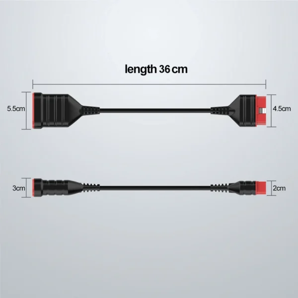 THINKCAR Extension Cable Universal 16 Pin Car Diagnostic Extended all car automobile Male to Female OBD2 Extension Cable - Image 6