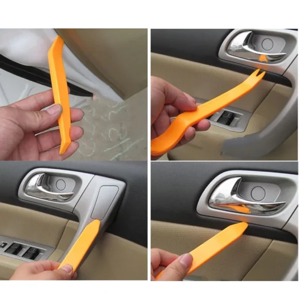 Best 4PC Car Audio Removal Auto Repair Disassembled Tool Audio Door Clip Panel Trim Dash Automobile Removal Interior Disassembly - Image 2