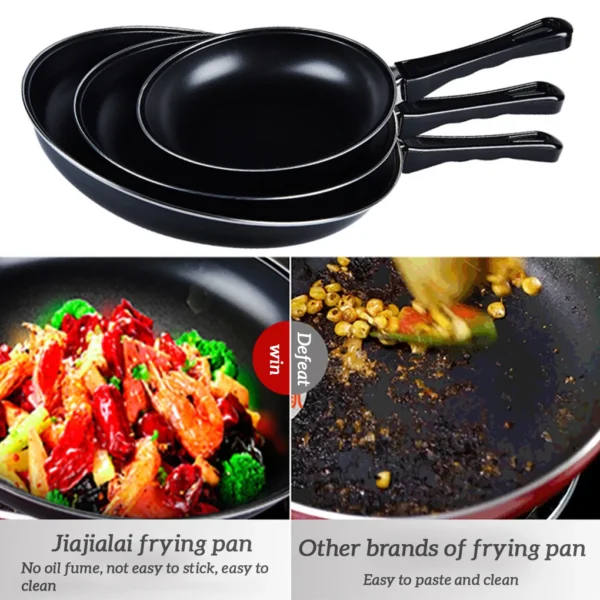 Frying Pan Durable Non-stick skillet Mini Thick Steak Flat cooking Pan Iron Pancake Egg Fryer Kitchen Cookware Cast Iron Tools - Image 4