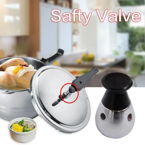 High Pressure Cooker Universal Aluminium Alloy Safety Cooking Appliances Accessories Safety Valves Household Kitchen Gadgets - Image 3