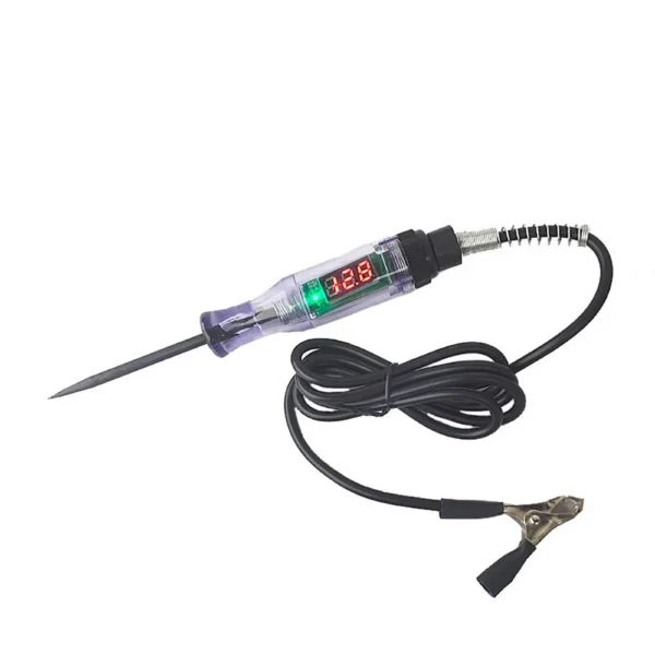 6V 12V 24V DC Car Truck Voltage Circuit Tester Digital Display Long Probe Pen Light Bulb Automobile Diagnostic Tools Auto Repair - Image 5