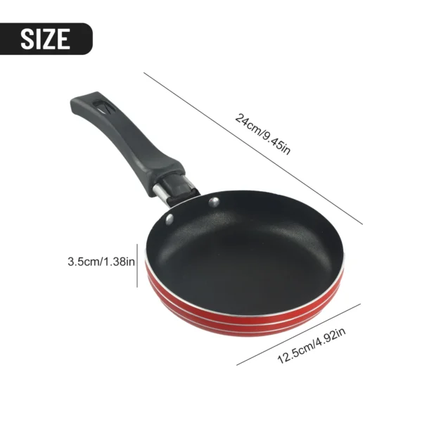 12/14/16cm Pan Frying Egg Skillet Pot Mini Cooking Omelette Pans Nonstick Saucepan Fry Omelet Cast Pancake Pots Random Color - Image 6