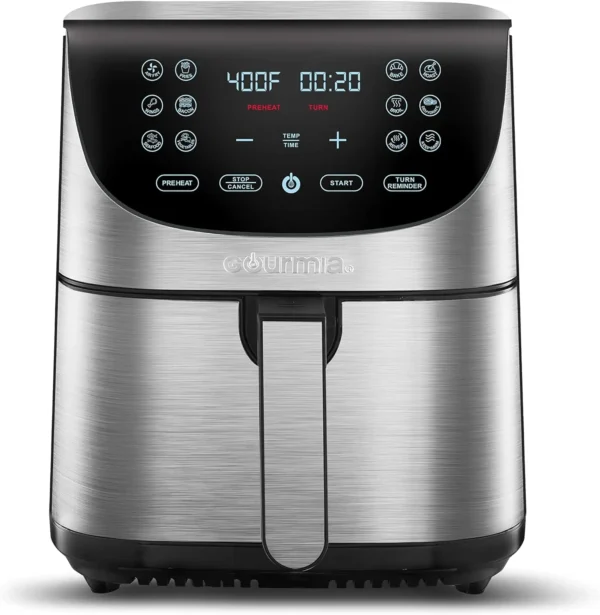 Air Fryer Oven Digital Display 7 Quart Large AirFryer Cooker 12 Touch Cooking Presets, XL Air Fryer Basket 1700w Power Multifunc - Image 5