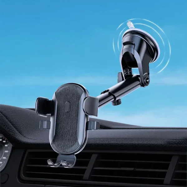 Car Phone Holder Cell Phone Mount for Car Dashboard Windshield Automobile Cradles Dash Stand Bracket for IPhone 14 13 12 Android - Image 2