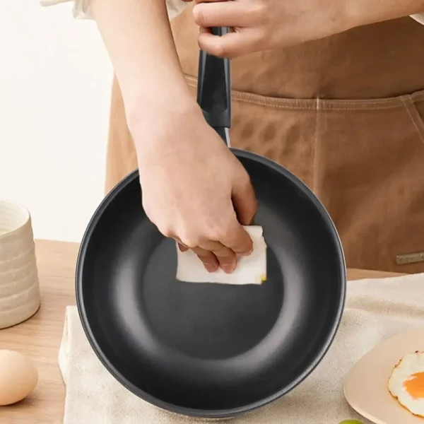 Frying Pan Mini Cooking Omelette Pans Non-stick Iron Pancake Egg Fryer With Long Handle Wok Frying Pan Kitchen Gadgets - Image 3