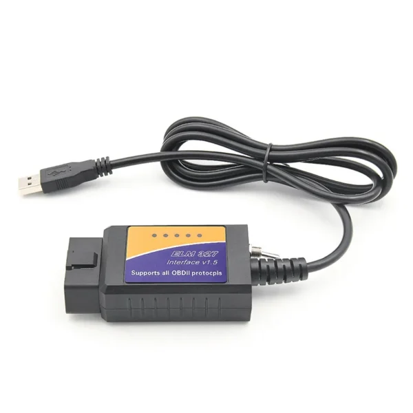 ELM327 USB OBD2 Automobile Diagnosis Equipment for ford CH340 Version Neutral Standard with Switch Brush Hide - Image 5