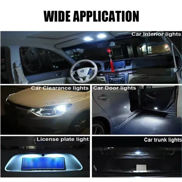 2pcs High Bright T10 W5W Led Car Light 26smd 4014 Smd Lamp Bulb Automobile Accessories License Plate Drop Shipping Supported - Image 6