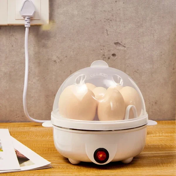 Electric Egg Steamer Multifunction Egg Boiling Machine Semi-egg Cooker Pan Corn Milk Rapid Breakfast Cooking Appliances - Image 5