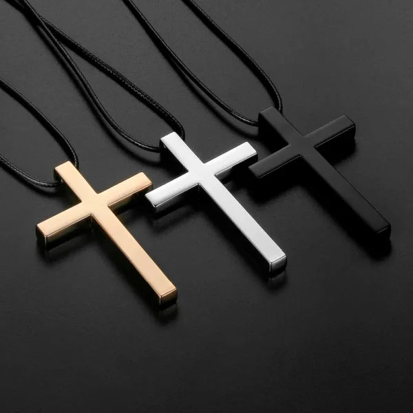 Car Pendant Interior Metal Cross Jesus Christian Religious Rearview Mirror Ornament Hanging Dangle Charm Car Styling Automobiles - Image 4