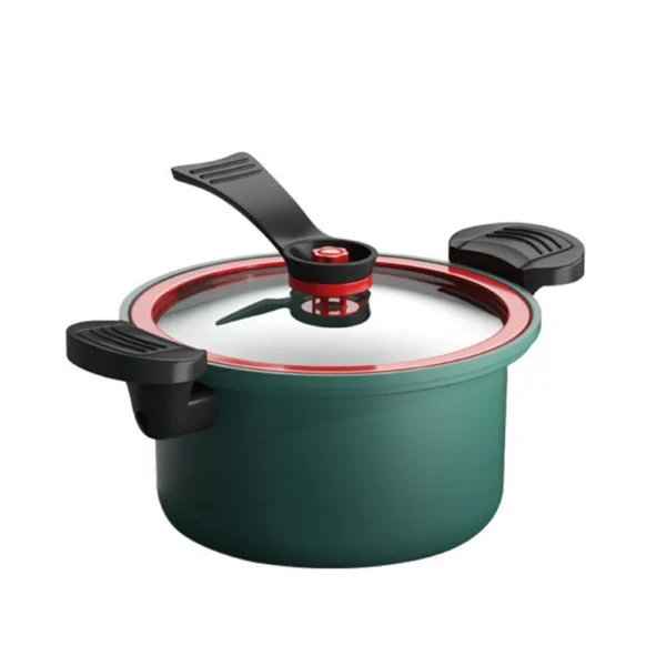 Pressure Cooker 3.5L Soup Meat Pot Rice Cooker Gas Stove Micro Pressure Cooker Stew Pot Non-Stick Cooking Pots Kitchenware - Image 4