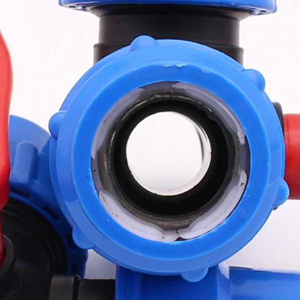 PE Pipe 3-Way Ball Valve 20/25/32/40/50mm Plastic Valve Ball Valve For Garden Household Industrial Water Supply Tools - Image 3