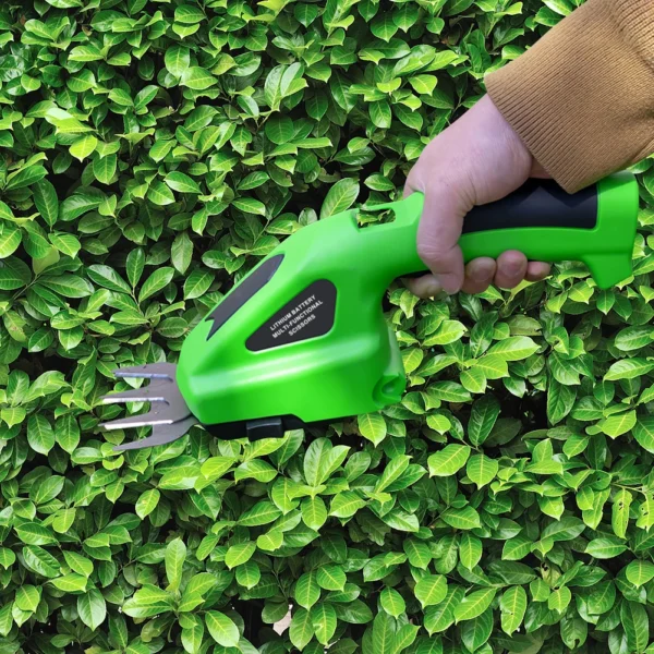 Garden Trimmer Cordless Hedge Lawn Cutter Blade Hedge Trimmer Fence Weeder Shear Blade Sharp Cut Durable Power Weeding Tool - Image 2