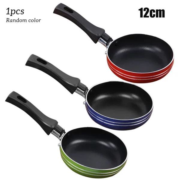 12/14/16cm Pan Frying Egg Skillet Pot Mini Cooking Omelette Pans Nonstick Saucepan Fry Omelet Cast Pancake Pots Random Color - Image 4