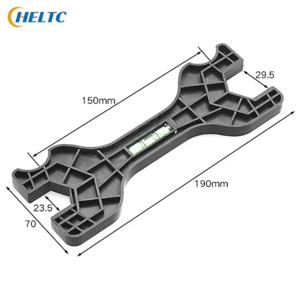 1PCS Multifunctional Dual Headed Wrench With Level Manual Tap Spanner Repair Plumbing Tool For Household Faucet Pipe And Toilet - Image 6