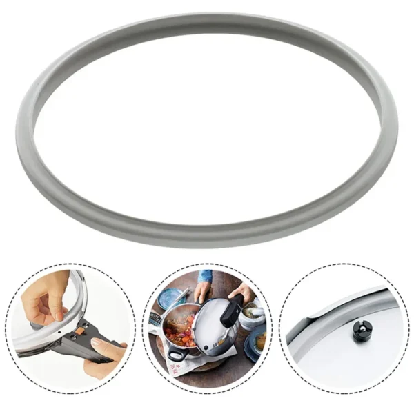 1pc Pressure Cooker Seal Ring Silicone Rubber Seal O Ring Cooking Gasket Replacement Aluminum Pressure Cooker Universal 18-32cm - Image 5